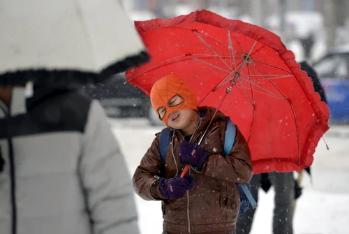 Furtuna de zăpadă din China FOTO Reuters