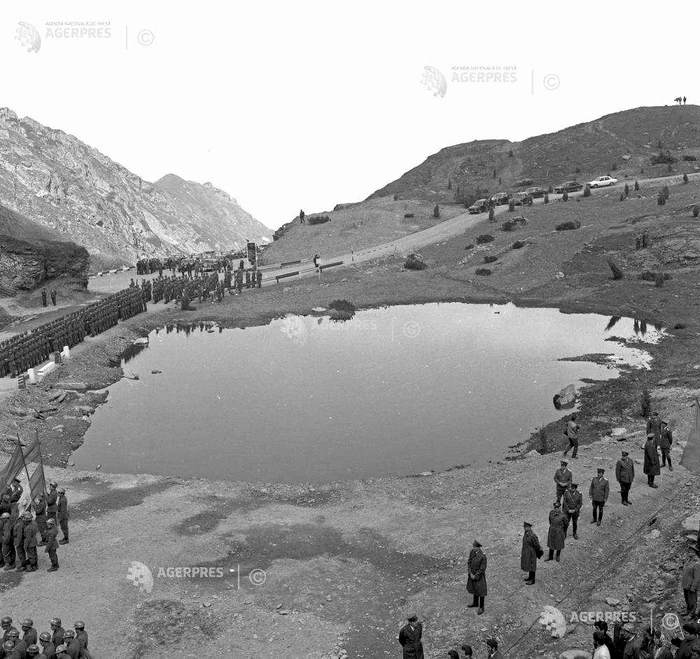Lucrări Transfăgărășan. Sursă foto: Agerpres