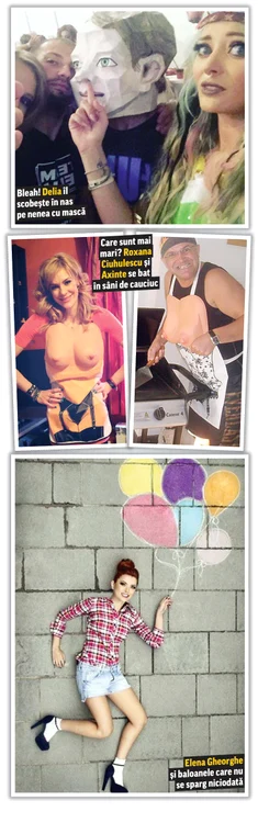 
    Daniel Buzdugan se ţine de  prostii la Poiana Braşov: o  gâdilă pe doamna sub fustă   