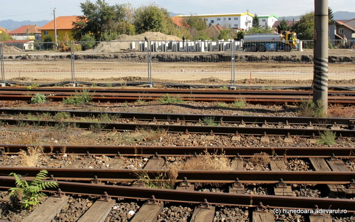 calea ferata mare viteza hunedoara si micia foto daniel guta adevarul
