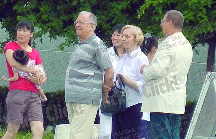 
    Nina Iliescu împreună cu soţul, Ion Iliescu  