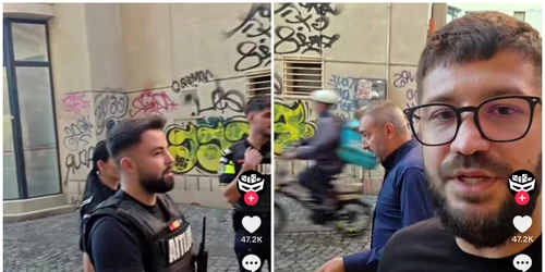 Sebastian Popescu acuzat de Justitiarul de Berceni că a încercat să racoleze un minor de 15 ani foto captura vid TikTok