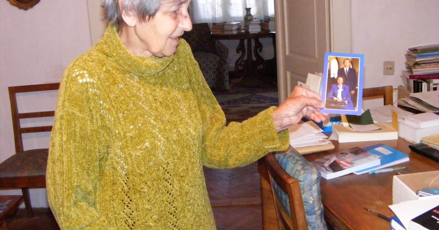 Doina Cornea, într-o fotografie din 8 octombrie 2009