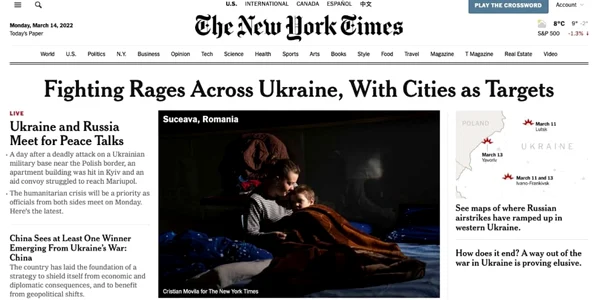 articol the new tork times refugiati ucraina la suceava