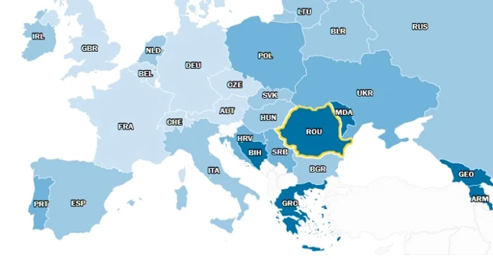 Topul credinţei în Europa FOTO Pew Center