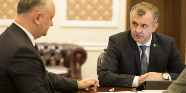 Ion Chicu si Igor Dodon