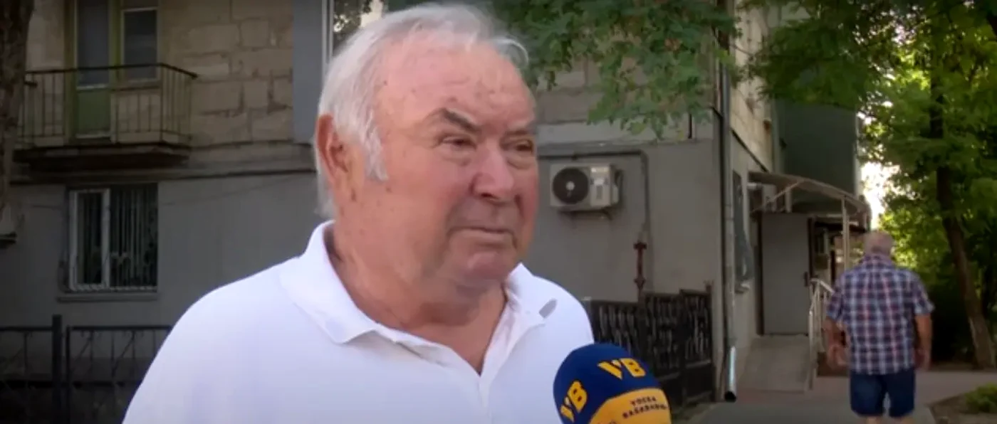 Unul dintre moldovenii care cred în unirea cu România FOTO captură video Vocea Basarabiei