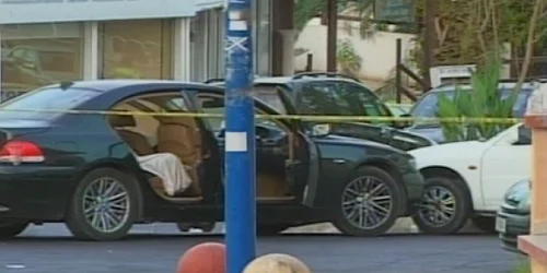 Imagini de la locul crimei