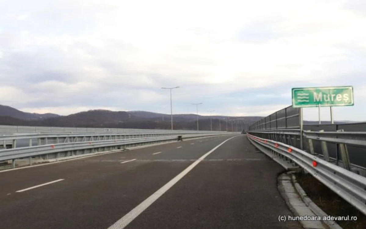 autostrada lugoj deva foto daniel guta adevarul