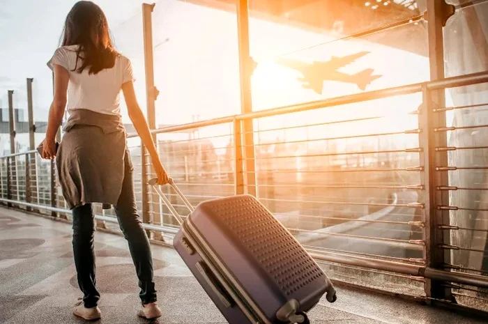 Turistă în aeroport Foto: Getty images