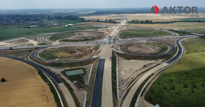 Autostrada de Centură a Capitalei (A0). FOTO: arhivă