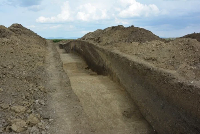 Cetatea Veche din Sântana FOTO aradon.ro