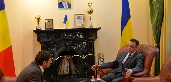 Ambasadorul Ucrainei în
Republica Moldova, Ivan Hnatişin. FOTO Alexandru Tarlev