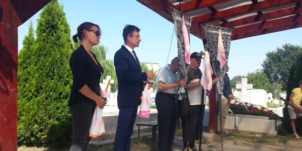 Înmormântarea Getei Blaier FOTO Ştefan Both