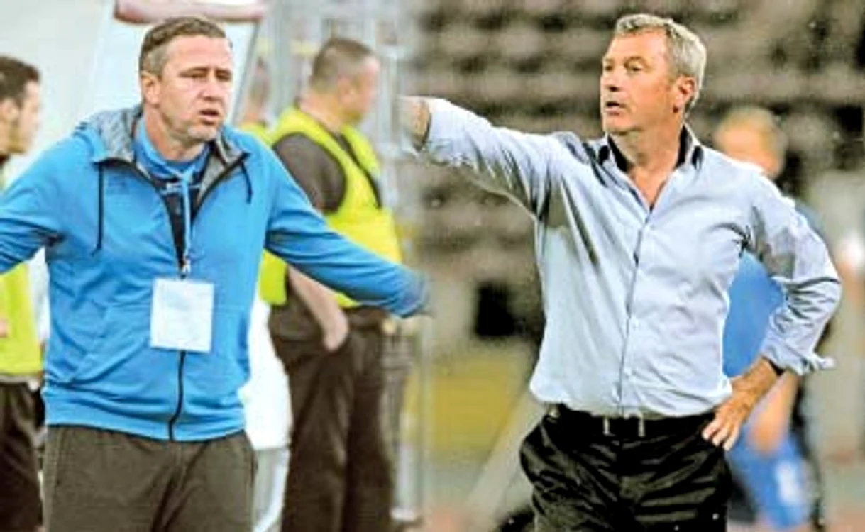 Nici unul dintre cei doi antrenori nu a pierdut într-un derby, dar acum, în returul semifinalelor Cupei României, unul va fi eliminat