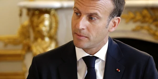 Emmanuel Macron la Palatul Elysee FOTO EPA-EFE