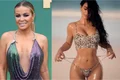 Kim Kardashian și Carmen Elecra  foto   Instagram, Profimedia jpg