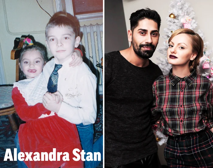 Alexandra Stan a crescut şi a adus să se pozeze cu băieţi celebri. Aici: Connect-R