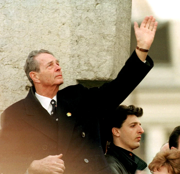 Regele Mihai din nou acasă FOTO Mediafax