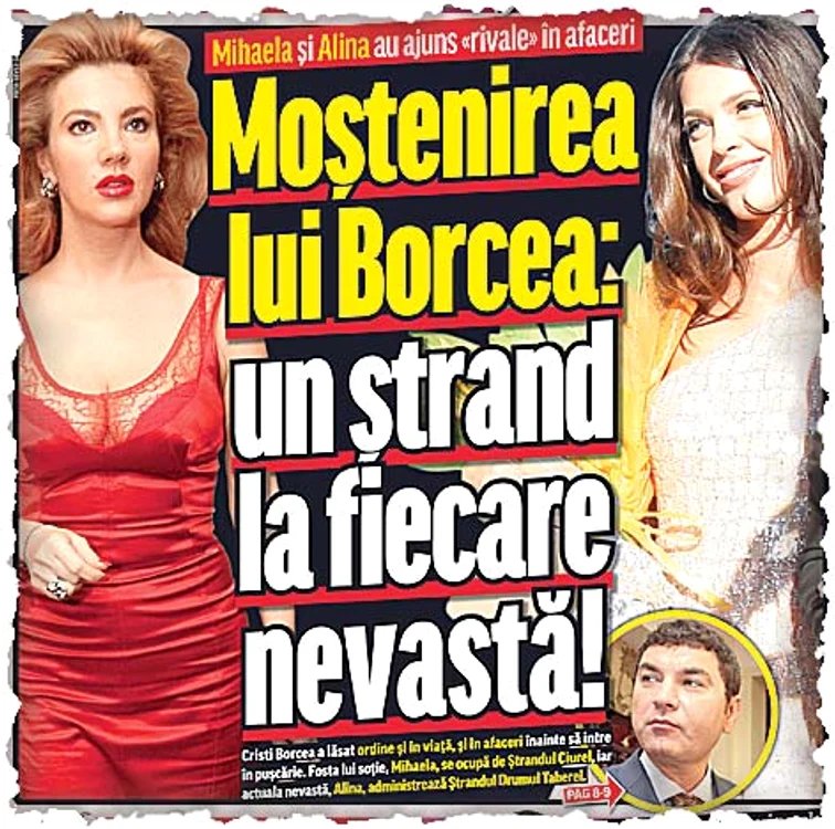 Click! a publicat despre afacerile celor două femei din viaţa lui Borcea