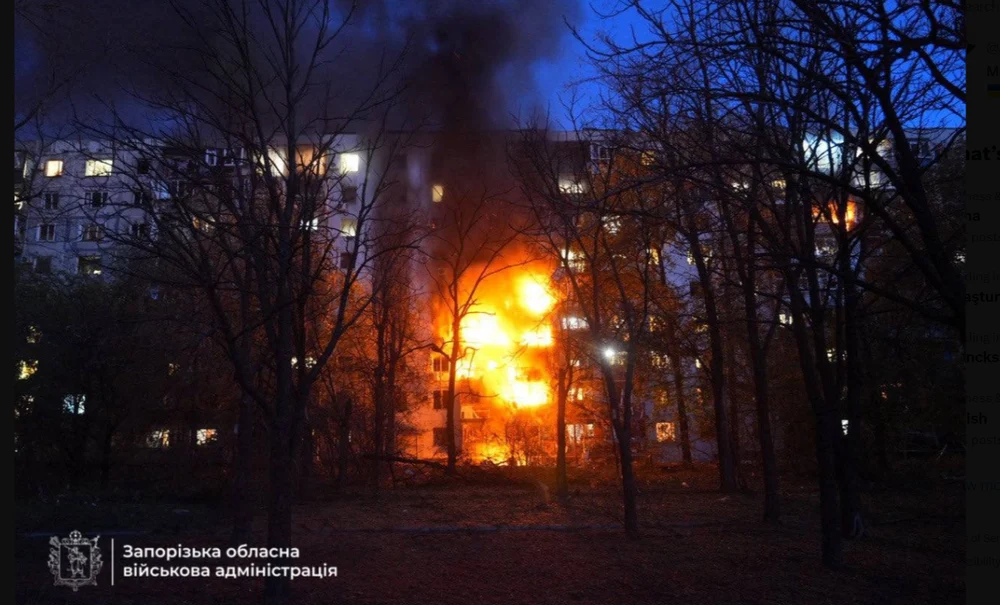 Atac masiv al Rusiei asupra Ucrainei: sute de rachete și drone au lovit Kievul și Zaporijjie