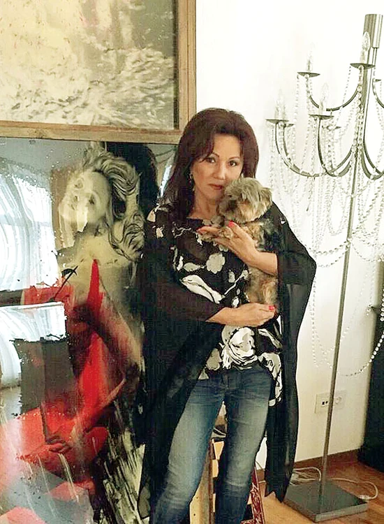 Soacra Mariana are grijă de câinele lui Mutu, când el e în cantonament