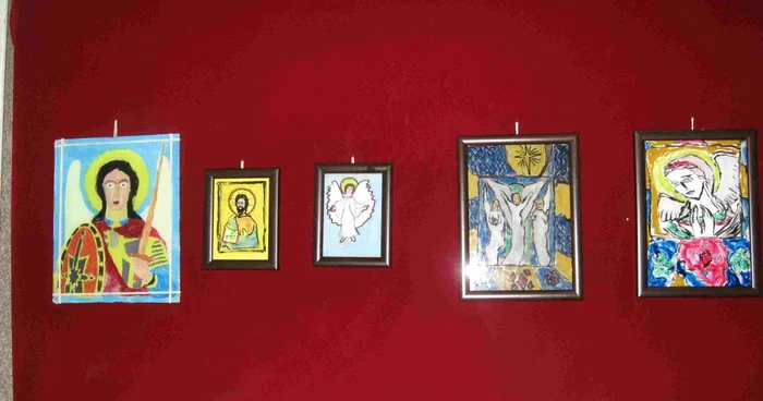 Icoanele au fost pictate de copii