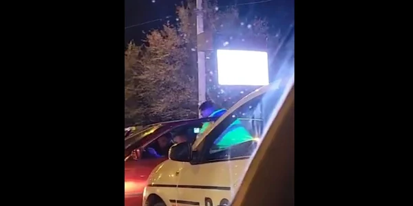 Incident in trafic FOTO Captura video jpg