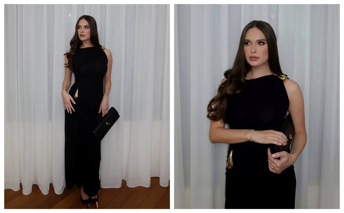 Elena Hagi, apariție pe lux și opulență /  FOTO: Colaj Instagram