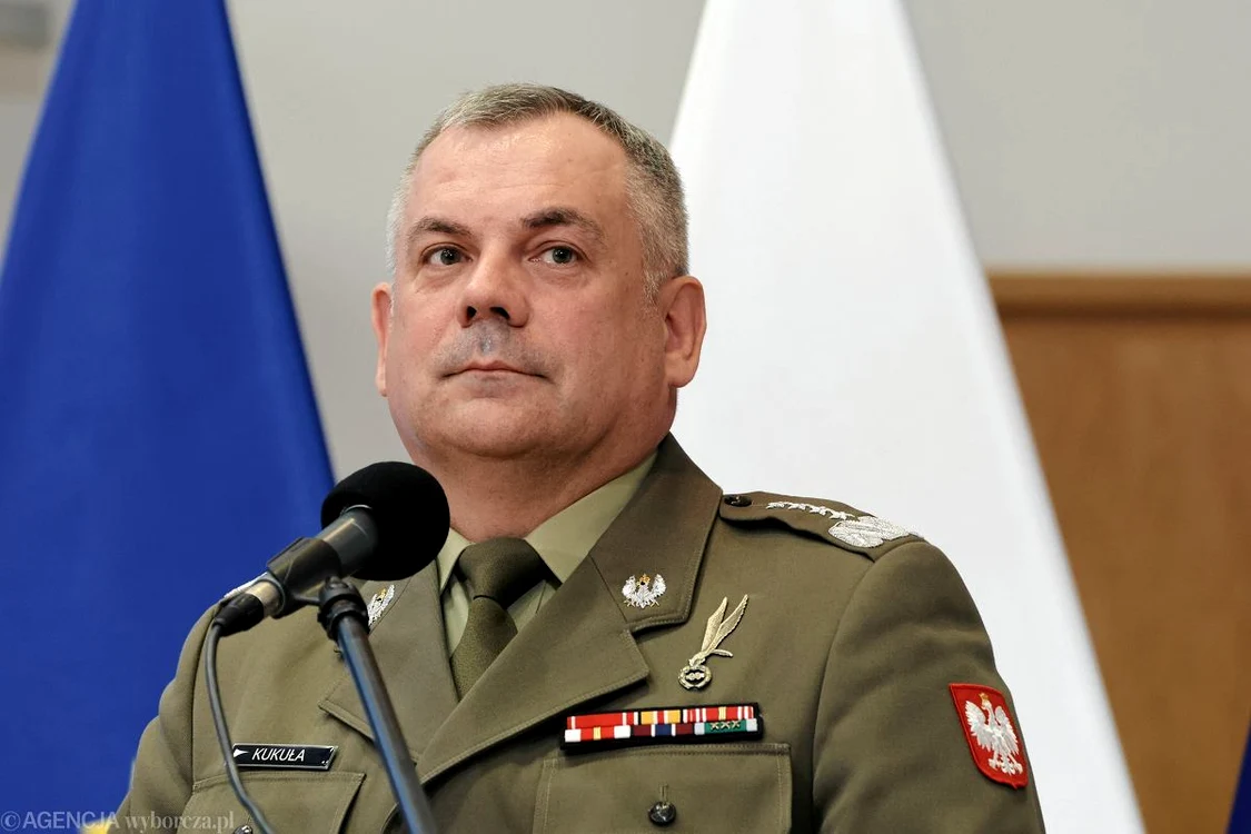 Șeful Marelui Stat Major polonez, generalul Wiesław Kukuła/FOTO:X