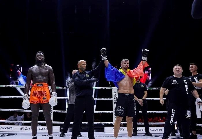 Ştefan Lătescu, victorie în Glory SURSĂ Facebook Scorpions Iaşi