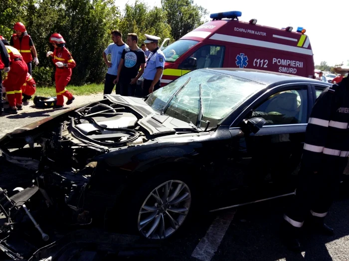 Trei victime au rezultat în urma unui accident de circulaţie pe DN1