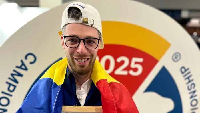 Ciocan Andrei Iulian a obținut locul 3 la Campionatul Mondial de Pizza / foto: Facebook