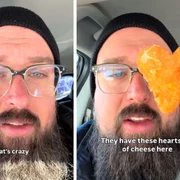 vlogger american incearca mancarea de la KFC din romania FOTO Captura video jpeg