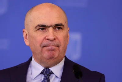 Conferință de presă organizată de președintele interimar Ilie Bolojan la Palatul Cotroceni, în București. FOTO Inquam Photos / Octav Ganea