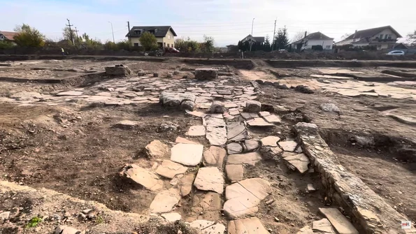 Vestigii unice în Dacia romană, descoperite de arheologi la Alba Iulia (© captură video Youtube / Alba24.ro)