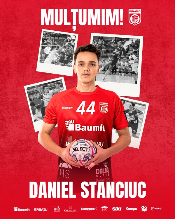 Daniel Stanciuc era component al echipei Dinamo din 2023