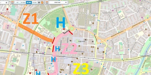 Artere închise în Timişoara