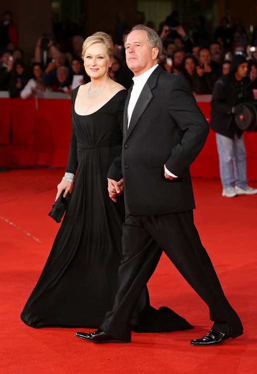 Meryl Streep, alături de soțul ei, Don Gummer, în 2018 Foto Getty Images
