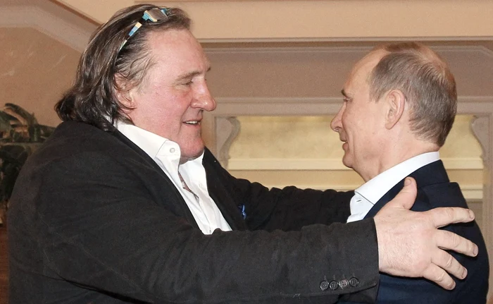 Gérard Depardieu a primit personal paşaportul rus de la preşedintele Vladimir Putin