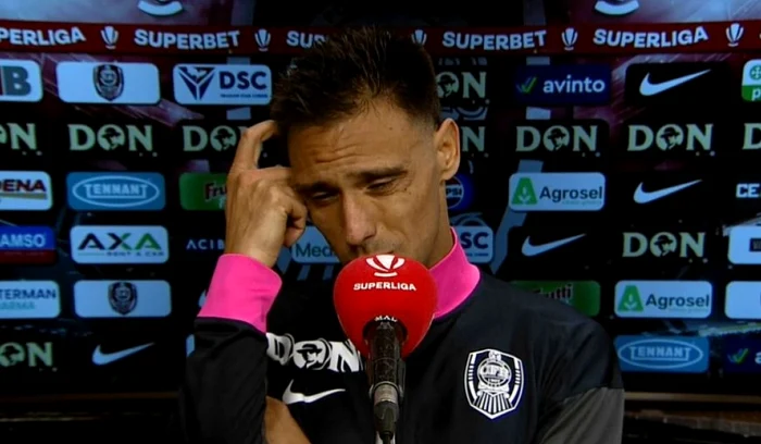 Mario Camora, îngrijorat de ce se petrece la CFR Cluj (FOTO: captură TV)