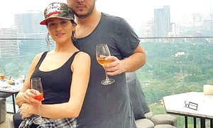 Claudia Pătrăşcanu şi Gabriel Bădălău, pe vremea când formau un cuplu fericit jpeg