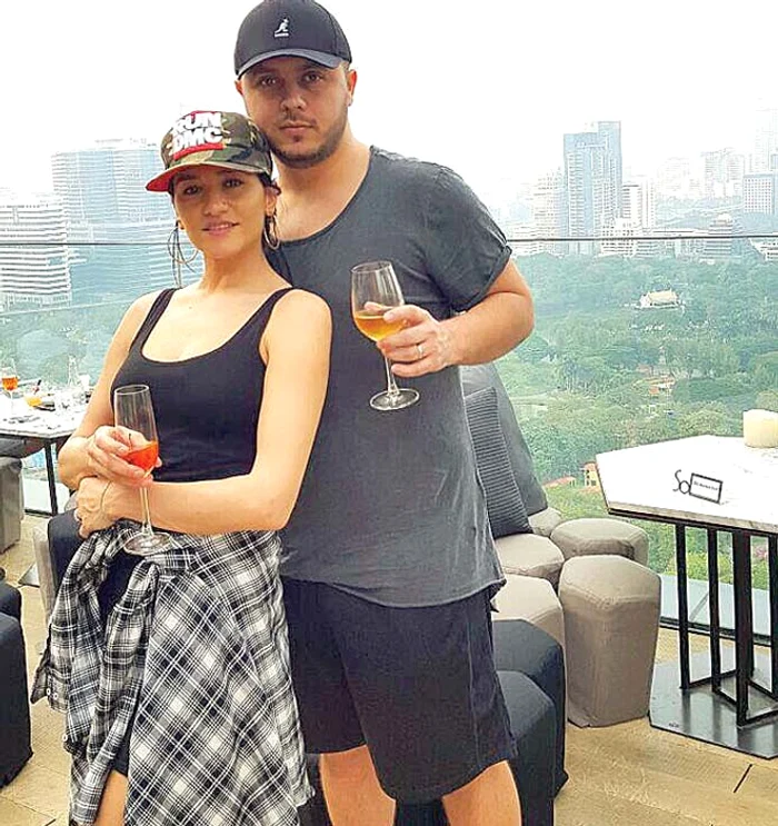 
    Claudia Pătrăşcanu şi Gabriel Bădălău, pe vremea când formau un cuplu fericit  