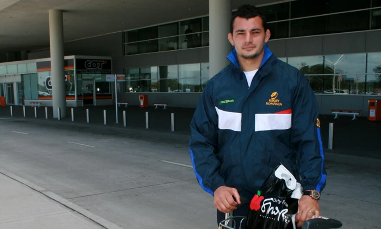 
    Sorin Socol a ajuns fără bagaje la Montevideo * Foto: www.frr.ro  