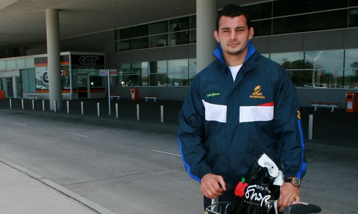 
    Sorin Socol a ajuns fără bagaje la Montevideo * Foto: www.frr.ro  