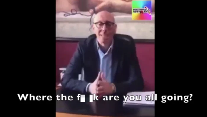 Primarii din Italia sunt exasperați de cetățenii care nu respectă restricțiile de carantinăFoto: captură video