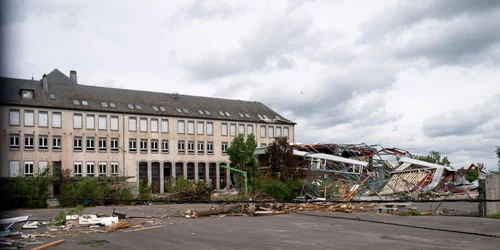 Tornadă în Belgia