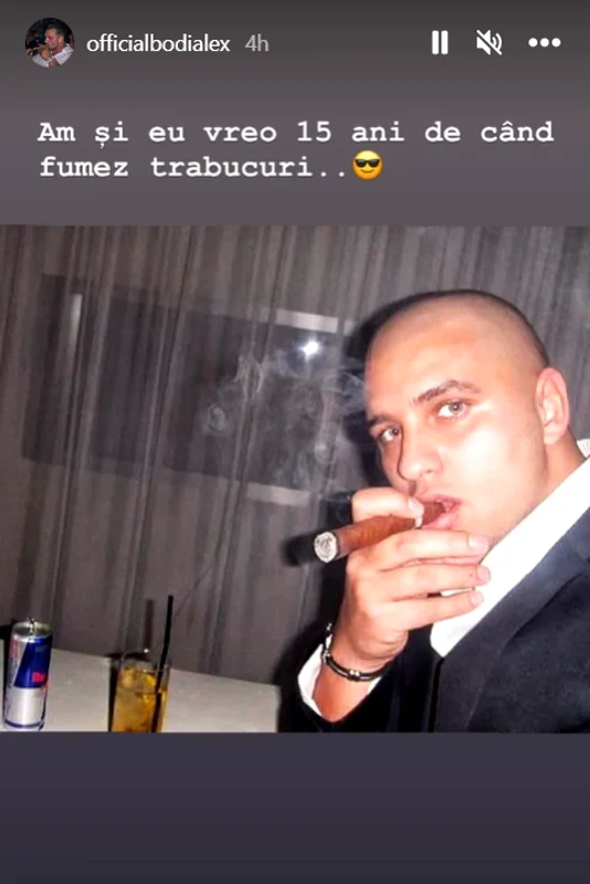 Alex Bodi la 23 de ani
