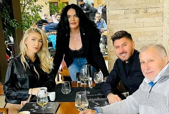 Ilie Năstase, la masă cu nașul Ciprian Marica Sursa: Facebook