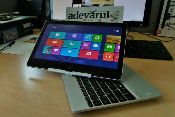 HP Elitebook Revolve 810. FOTO Răzvan Băltăreţu/Adevărul